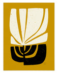 "Plant Form 002-Mustard" Print AP191005B